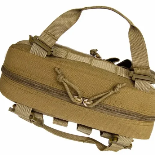 hnědé pouzdro Molle