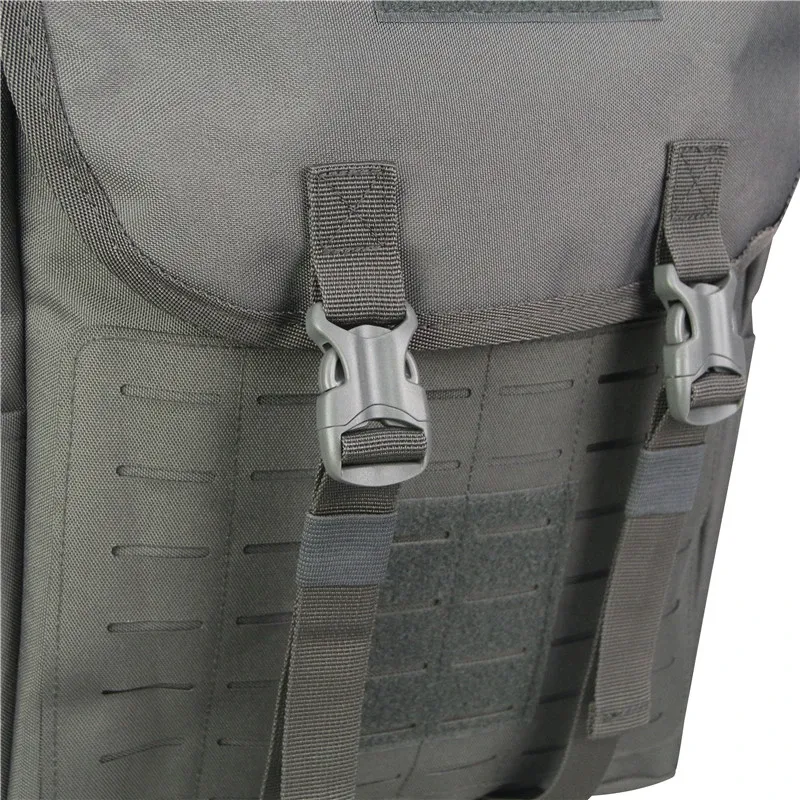 tactical backpack with quick release buckles