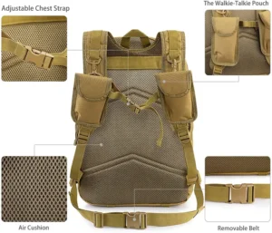Тактический рюкзак tan molle
