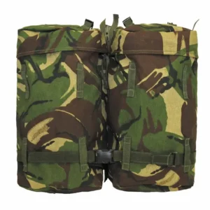 detachable side pouch with clips on British army-style bergen