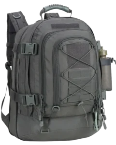 grauer erweiterbarer taktischer Rucksack aus Molle