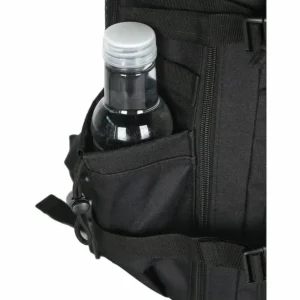 side pocket of a molle pack