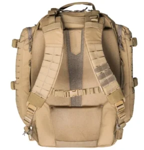 tan military molle backpack