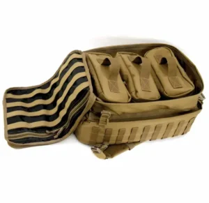 vojenský taktický batoh s odnímateľnými vreckami