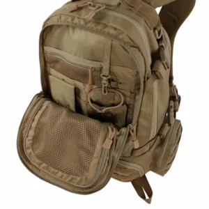 brauner modularer Utility-Rucksack