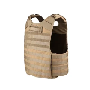 tan tactical vest with adjustable straps