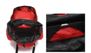 top lid and internal frame