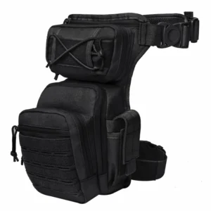1000D Nylon Black Tactical Leg Bag
