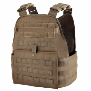 Verstelbare militaire plaatdrager