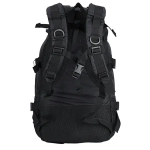 Black MOLLE Gear Outdoor Backpack