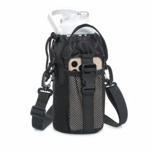 Black MOLLE Tactical Hydration Pouch