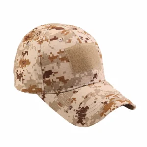 Desert camo tactical baseball cap