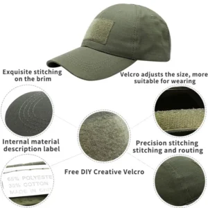 Men's tactical baseball hat