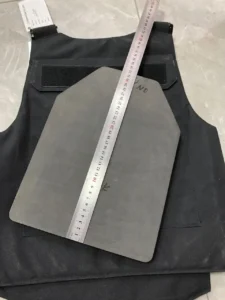 탄도 플레이트 + 측정 테이프가 있는 플레이트 캐리어