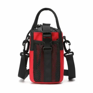 Red tactical hydration pouch