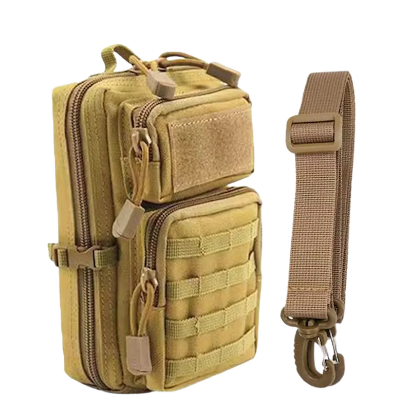 Bolsa de cintura tática Tan EDC