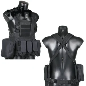 black X harness chest rig