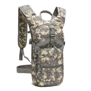 camo military hydration pack