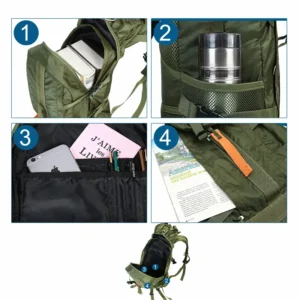 multifunctional tactical outdoor daypack
