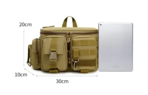tactical sling pack with multiple compartments