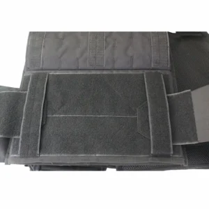 velcro, cummerbund, adjustable straps