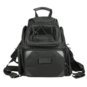 Black MOLLE Tactical Range Backpack