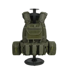 Full Loadout MOLLE taktisk väst med plattbärare