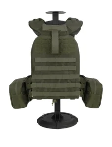 Modular MOLLE Plate Carrier with Magazine Pouches