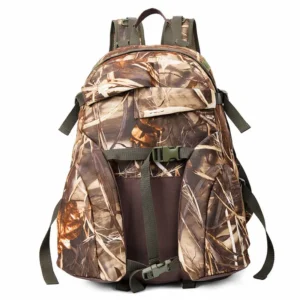 Leaf Camo Jagdrucksack mit abnehmbarer Zubehörtasche