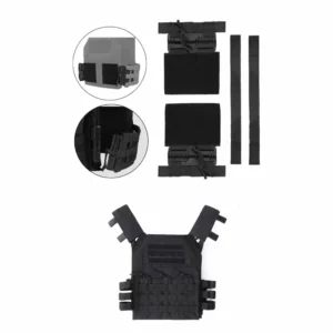 Plate carrier cummerbund quick release kit