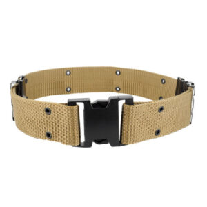 Tactical utility belt with quick-release buckle for drop leg bag