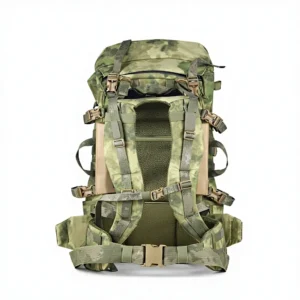 Mochila de campo do exército com armação