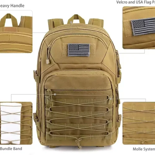 Рюкзак с нашивкой в виде флага США