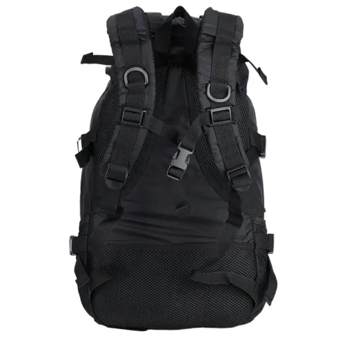 Black MOLLE Gear Outdoor Backpack