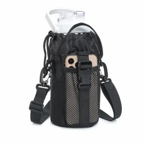 Black MOLLE Tactical Hydration Pouch