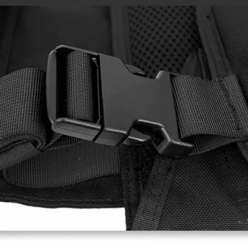 Черна катарама за бързо освобождаване на тактическа жилетка