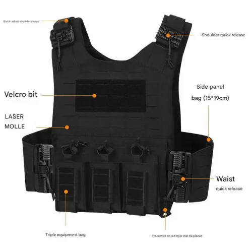 Breathable MOLLE Combat Vest