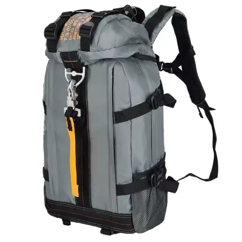 Gray Dinosaur Buckle Tactical Pack