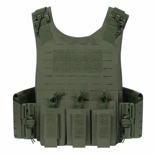 Green Quick-Release Airsoft Vest