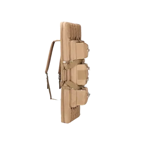 Heavy-Duty Tan Lockable Weapon Case