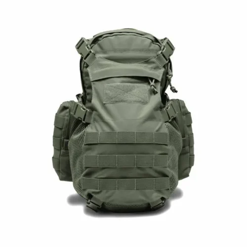 Mala tática MOLLE com suporte para capacete