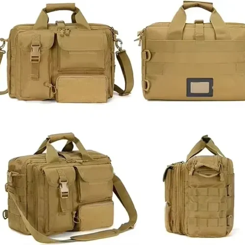 Múltiples vistas del informe táctico bronceado