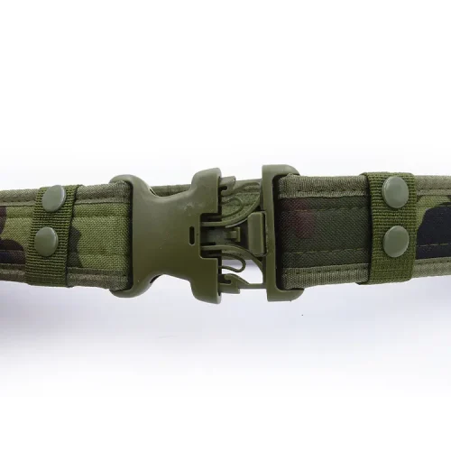 Tarnfarbener taktischer Gürtel mit Schnellwechselschnalle