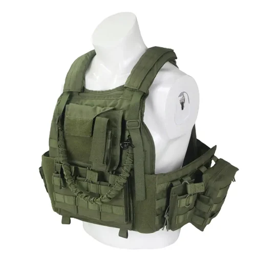 Tactical 600D Cordura Plate Carrier Vest