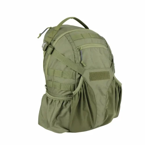 حقيبة ظهر تكتيكية مع جيب تخزين للخوذة