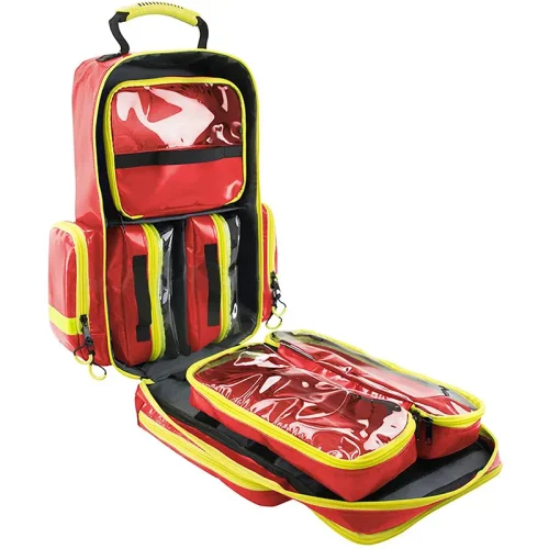 حقيبة الظهر الطبية التكتيكية للخدمات الطبية الطارئة التكتيكية مع مقصورات معيارية