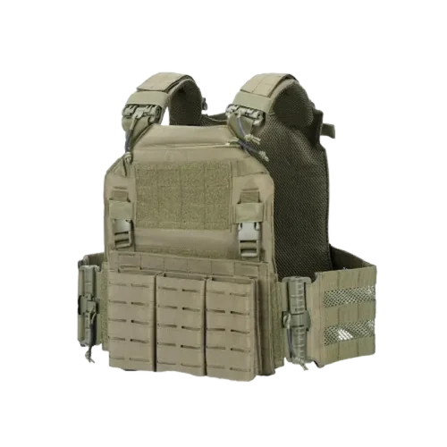 MOLLEウェビングとマガジンポーチ付きタクティカル・プレートキャリアー・ベスト