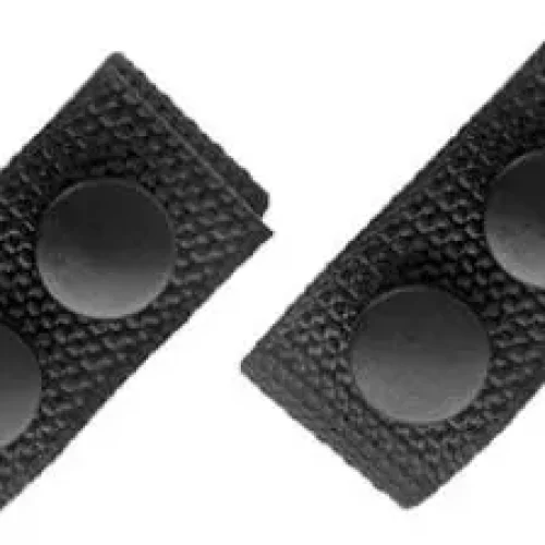 Tactical duty belt belt keepers straps with snap buttons set