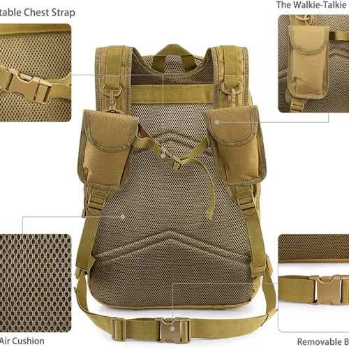 Тактический рюкзак tan molle