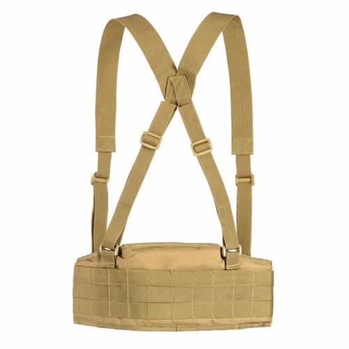 Barna MOLLE taktikai öv nadrágtartóval